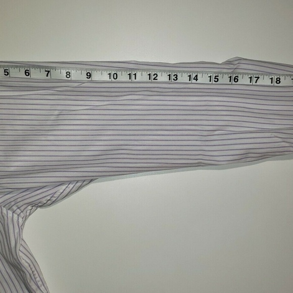 Michael Kors Men's Button Front Work Dress Shirt - Picture 5 of 8